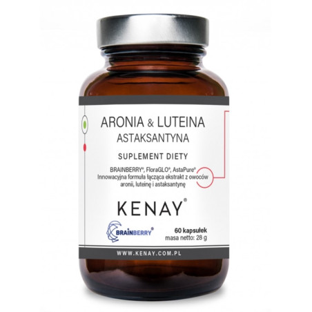 KENAY Aronia & Luteina Astaksantyna (60 kaps.)