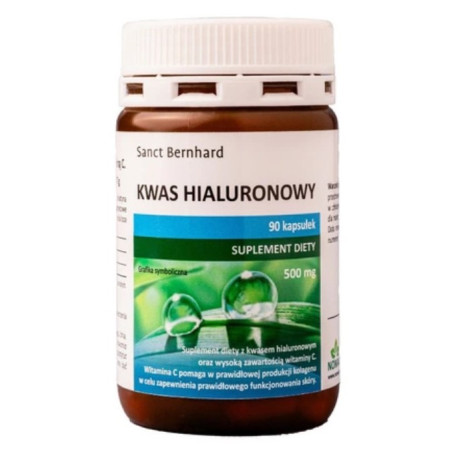 KRAUTERHAUS SANCT BERNHARD Kwas hialuronowy (90 kaps.)