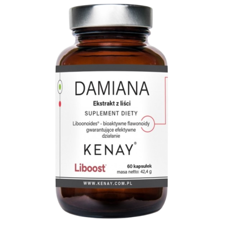 KENAY DAMIANA Ekstrakt z liści (60 kaps.)
