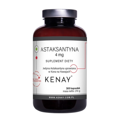 KENAY Astaksantyna 4 mg (300 kaps.)
