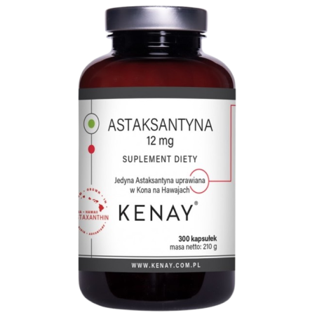 KENAY Astaksantyna 12 mg (300 kaps.)