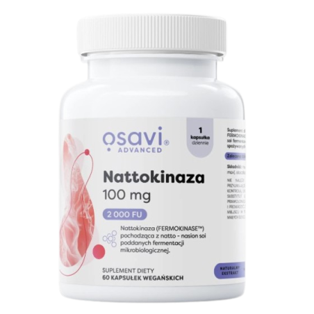 OSAVI Nattokinaza 100 mg (60 kaps.)