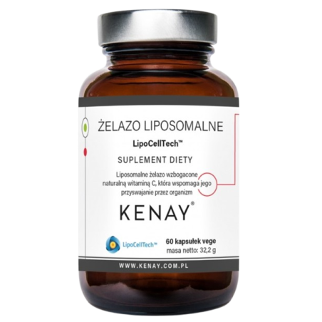 KENAY Żelazo liposomalne LipoCellTech™ (60 kaps.)