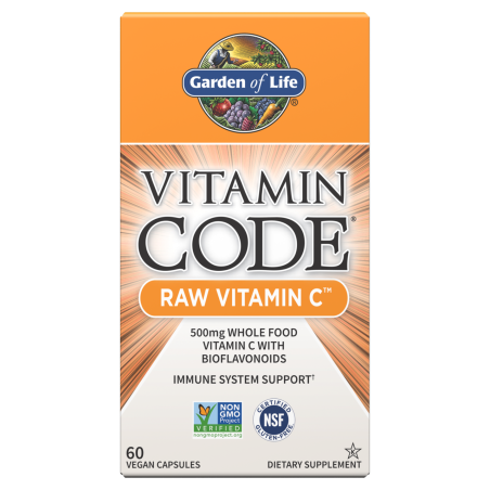 GARDEN OF LIFE Vitamin Code RAW Vitamin C - Witamina C (60 kaps.)