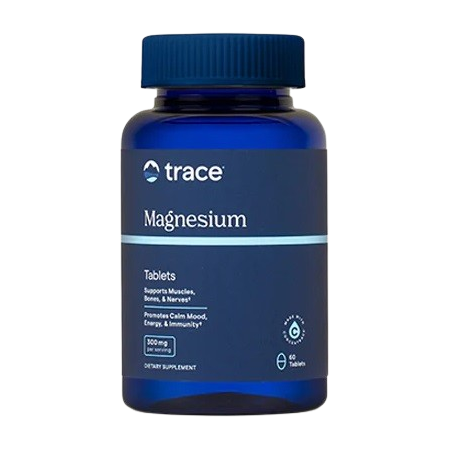 TRACE MINERALS Magnesium Tablets - 300 mg Magnesium (60 tabl.)