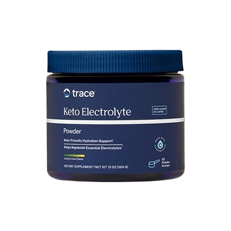 TRACE MINERALS Keto Electrolyte Powder, Lemon Lime Flavor (330 g)