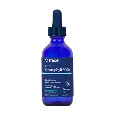 TRACE MINERALS Liquid Ionic Chlorophyll - 100mg + 100mg Ionic (59 ml)