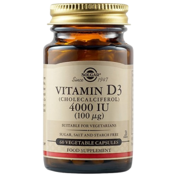 SOLGAR Witamina D3 4000 IU...