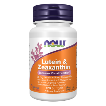 NOW FOODS Luteina 25 mg i...