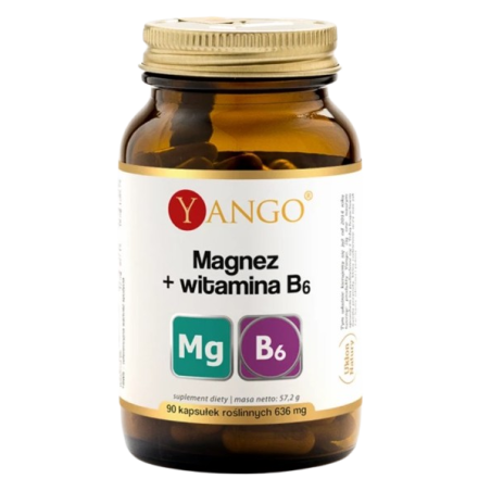 YANGO Magnez + Witamina B6 (90 kaps.)