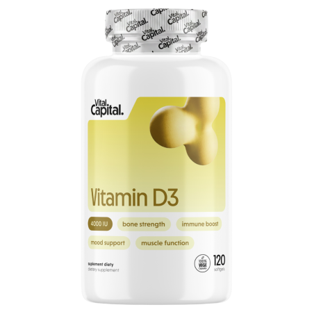 VITALCAPITAL Vitamin D3 4000IU (120 kaps.)