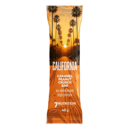 7NUTRITION Baton proteinowy California - smak karmelowy (40 g)