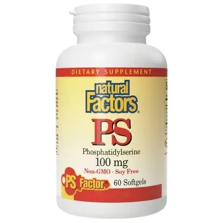 NATURAL FACTORS PS Phosphatidylserine - Fosfatydylseryna (60 kaps.)