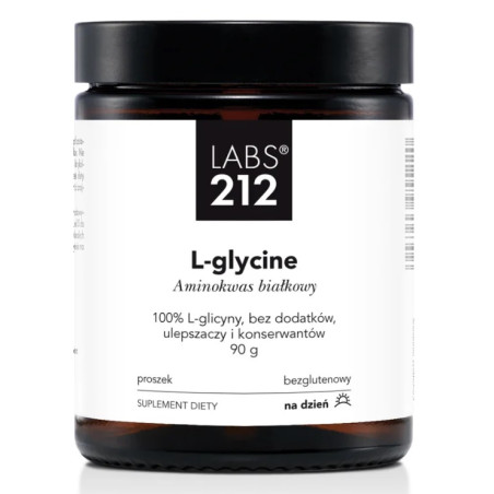 LABS212 L-glycine - L-glicyna w proszku (90 g)