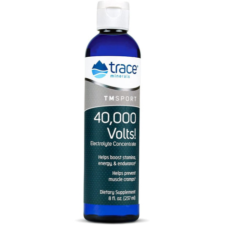 TRACE MINERALS 40,000 Volts Electrolyte Concentrate (237 ml)