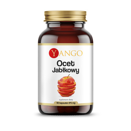 YANGO Ocet jabłkowy 475 mg (90 kaps.)
