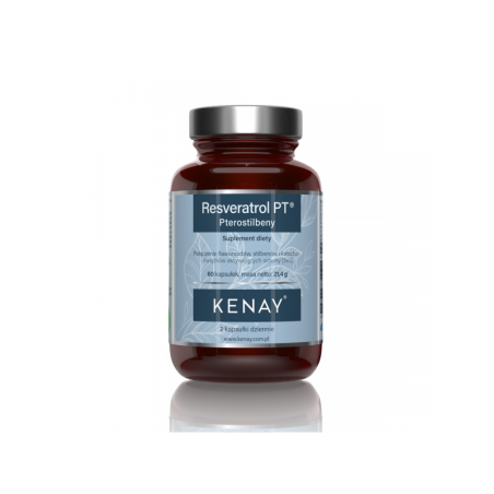 KENAY Pterostilbeny Resveratrol PT (60 kaps.)
