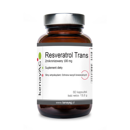 KENAY Zmikronizowany Resveratrol 100 mg (60 kaps.)