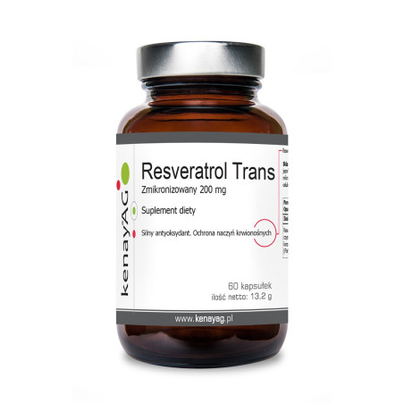 KENAY Zmikronizowany Resveratrol 200 mg (60 kaps.)