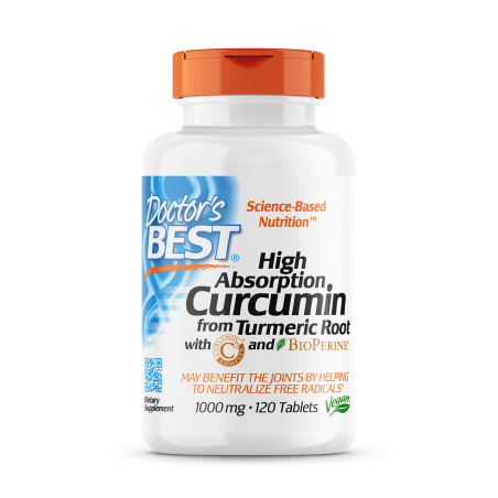 DOCTOR'S BEST Curcumin C3 Complex with Bioperine (120 tabl.)