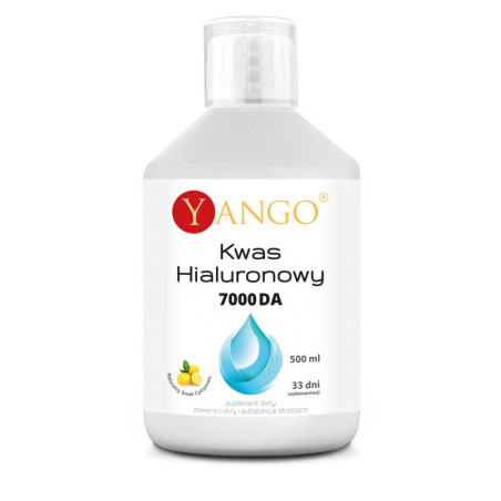 YANGO Kwas hialuronowy 7000 DA (500 ml)