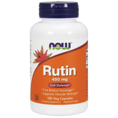 NOW FOODS Rutyna 450 mg (100 kaps.)