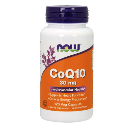 NOW FOODS Koenzym Q10 30 mg (120 kaps.)