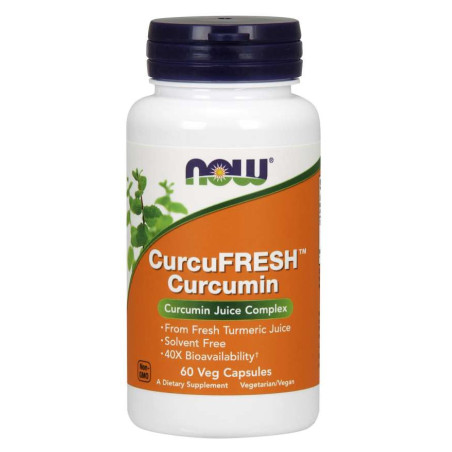 NOW FOODS CurcuFRESH Curcumin (60 kaps.)