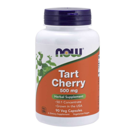 NOW FOODS Tart Cherry 500 mg (90 kaps.)