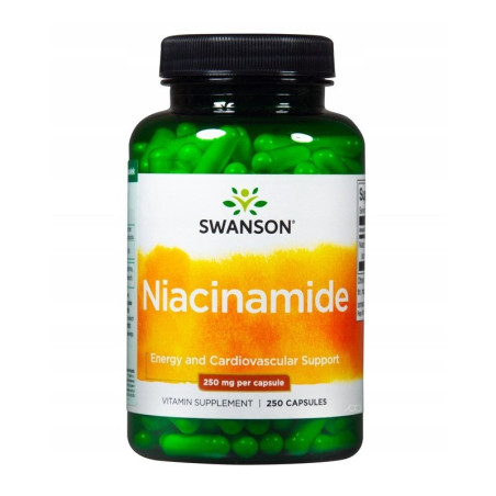 SWANSON Niacinamide 250 mg (250 kaps.)