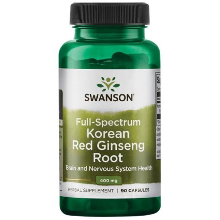 SWANSON Korean Red Ginseng Root (90 kaps.)