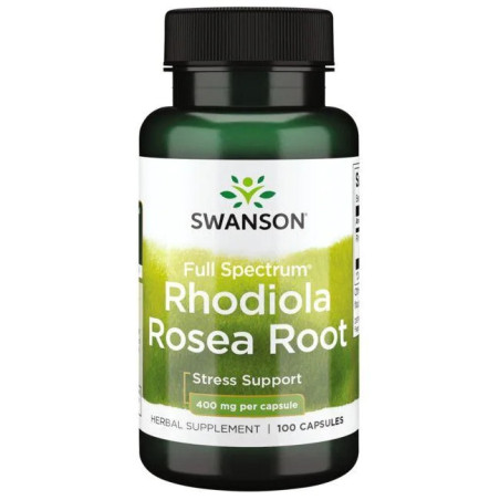 SWANSON Full Spectrum Rhodiola Rosea Root 400 mg (100 kaps.)