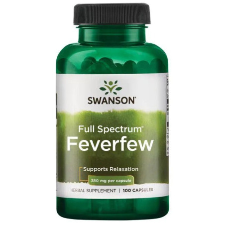 SWANSON Full Spectrum Feverfew 380 mg (100 kaps.)