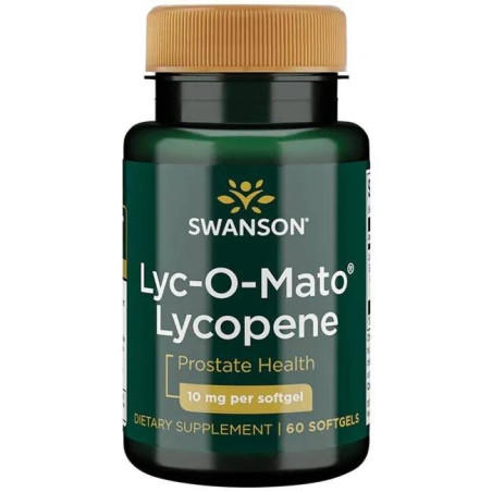 SWANSON Lyc-O-Mato Likopen 10 mg (60 kaps.)
