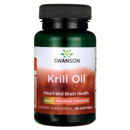 SWANSON Krill Oil - maksymalna moc (30 kaps.)