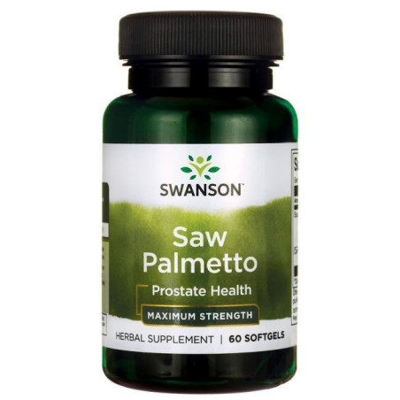 SWANSON Saw Palmetto extract 320 mg (60 kaps.)