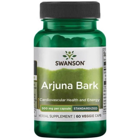 SWANSON Arjuna extract 500 mg (60 kaps.)