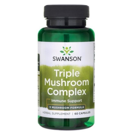 SWANSON Triple Mushroom Complex (60 kaps.)