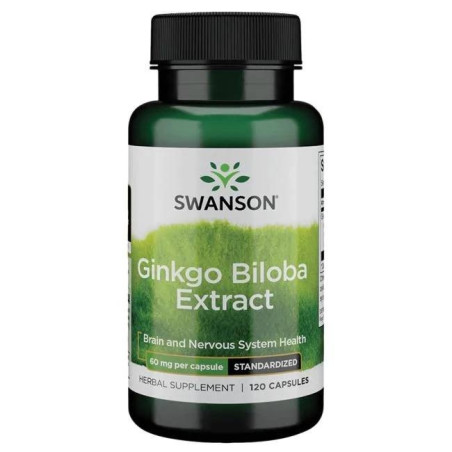 SWANSON Ginkgo Select 60 mg (120 kaps.)