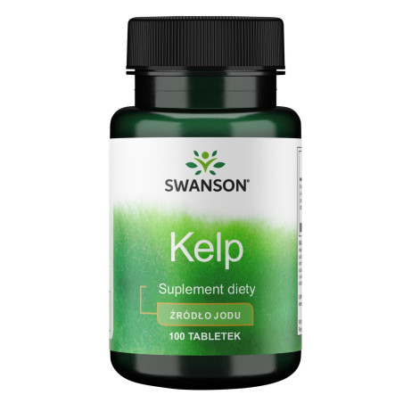 SWANSON Kelp 56 mg - Jod 225 mcg (100 tabl.)