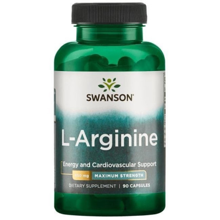 SWANSON L-arginina forte 850 mg (90 kaps.)
