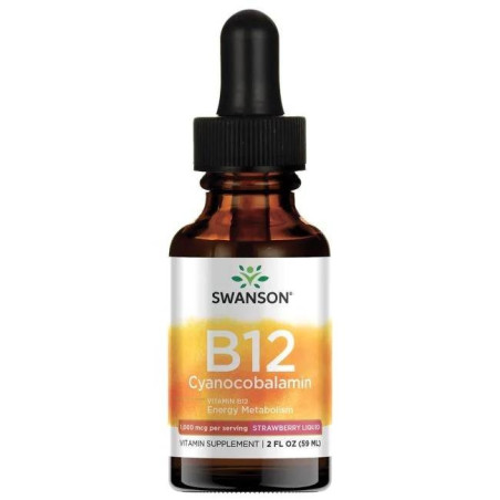 SWANSON Witamina B12 w płynie (59 ml)