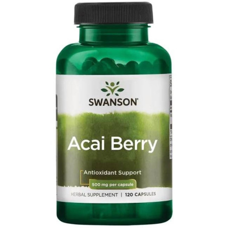 SWANSON Acai owoce 500 mg (120 kaps.)