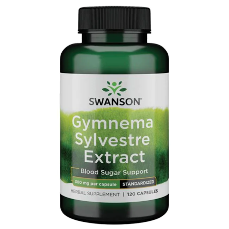 SWANSON Gymnema Sylvestre ekstrakt 300 mg (120 kaps.)
