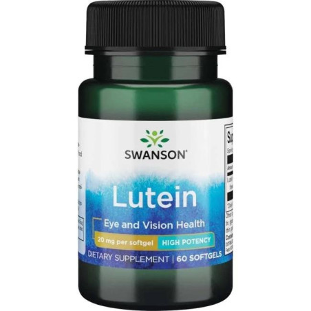 SWANSON Luteina 20 mg (60 kaps.)
