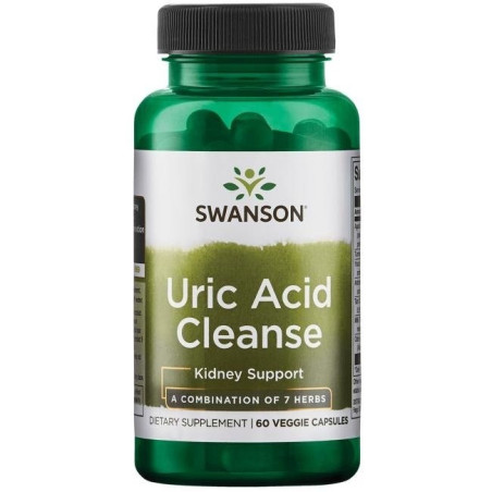 SWANSON Uric Acid Cleanse (60 kaps.)