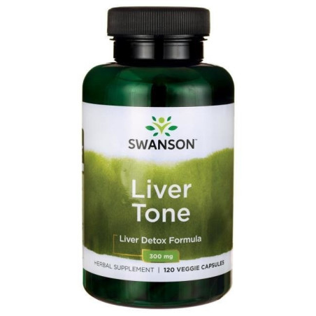 SWANSON Liver tone - liver detox formula (120 kaps.)