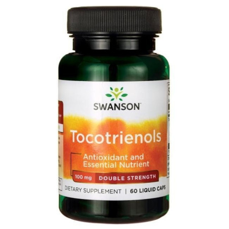 SWANSON Tocotrienols Double Strength - Tokotrienole forte 100 mg (60 kaps.)