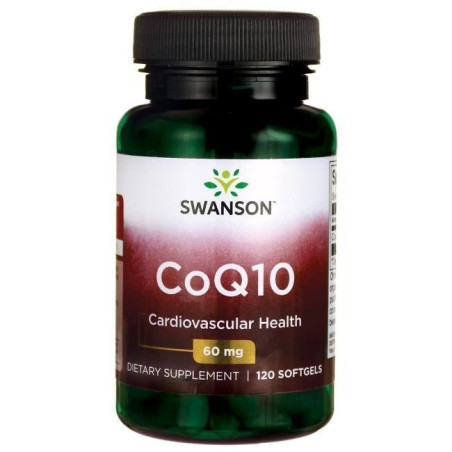 SWANSON Koenzym Q10 60 mg (120 kaps.)