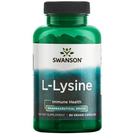 SWANSON AjiPure L-Lizyna 500 mg (90 kaps.)